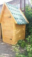 №4 Туалет Дачный домиком 1м*1,3м