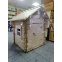 Детский Домик 1м*1м Сборный из кедра 